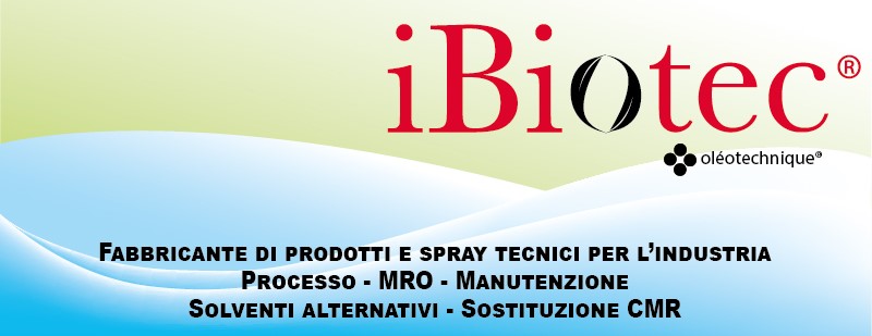 IBIOTEC Responsabili della formulazione di prodotti tecnici industriali